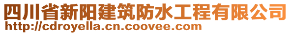 四川省新陽建筑防水工程有限公司