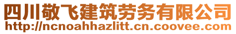 四川敬飛建筑勞務(wù)有限公司