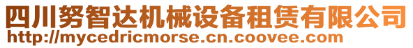 四川努智達(dá)機(jī)械設(shè)備租賃有限公司