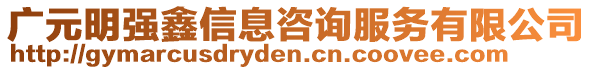 廣元明強鑫信息咨詢服務有限公司