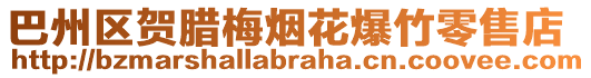 巴州區(qū)賀臘梅煙花爆竹零售店