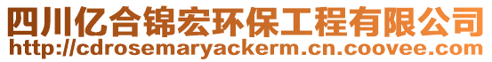 四川億合錦宏環保工程有限公司