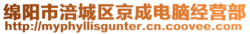 綿陽市涪城區(qū)京成電腦經(jīng)營部
