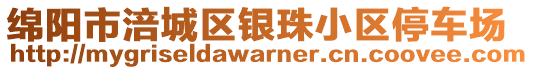 綿陽(yáng)市涪城區(qū)銀珠小區(qū)停車場(chǎng)