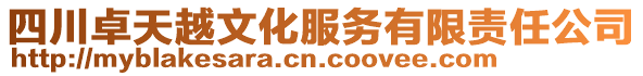 四川卓天越文化服務有限責任公司