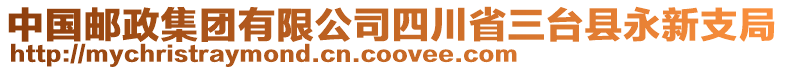 中國郵政集團有限公司四川省三臺縣永新支局