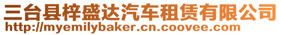 三臺縣梓盛達汽車租賃有限公司