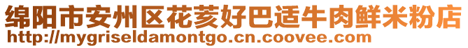 綿陽市安州區(qū)花荄好巴適牛肉鮮米粉店