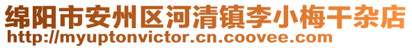 綿陽市安州區(qū)河清鎮(zhèn)李小梅干雜店