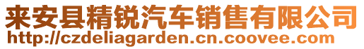 來(lái)安縣精銳汽車銷售有限公司