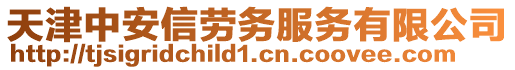 天津中安信勞務(wù)服務(wù)有限公司