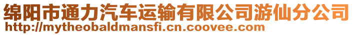 綿陽(yáng)市通力汽車運(yùn)輸有限公司游仙分公司