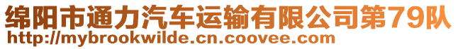 綿陽(yáng)市通力汽車運(yùn)輸有限公司第79隊(duì)