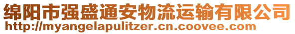 綿陽市強(qiáng)盛通安物流運(yùn)輸有限公司