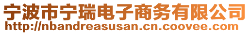 寧波市寧瑞電子商務(wù)有限公司