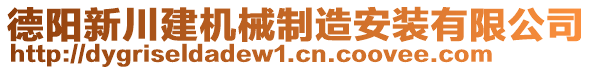 德陽新川建機(jī)械制造安裝有限公司