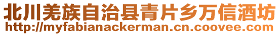 北川羌族自治縣青片鄉萬信酒坊