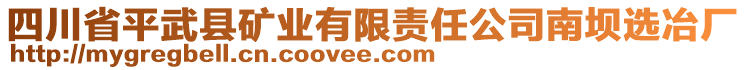 四川省平武縣礦業(yè)有限責任公司南壩選冶廠