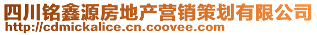 四川銘鑫源房地產營銷策劃有限公司