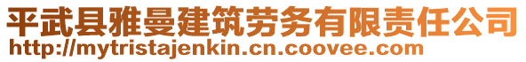 平武縣雅曼建筑勞務(wù)有限責(zé)任公司