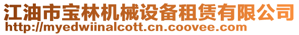 江油市寶林機械設備租賃有限公司