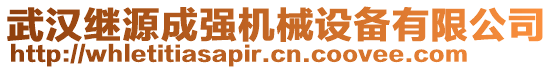 武漢繼源成強(qiáng)機(jī)械設(shè)備有限公司