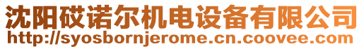 沈陽砹諾爾機(jī)電設(shè)備有限公司