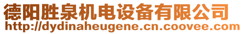 德陽勝泉機電設(shè)備有限公司