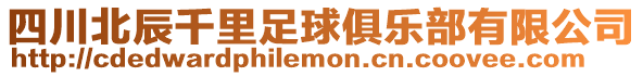 四川北辰千里足球俱樂部有限公司