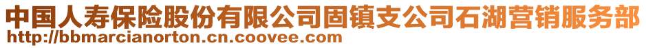 中國(guó)人壽保險(xiǎn)股份有限公司固鎮(zhèn)支公司石湖營(yíng)銷服務(wù)部