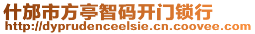 什邡市方亭智碼開門鎖行