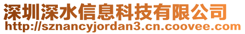 深圳深水信息科技有限公司