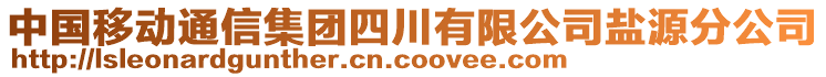 中國移動通信集團四川有限公司鹽源分公司