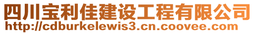 四川寶利佳建設工程有限公司