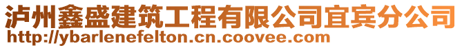 瀘州鑫盛建筑工程有限公司宜賓分公司