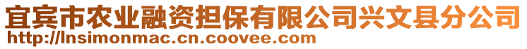 宜賓市農(nóng)業(yè)融資擔(dān)保有限公司興文縣分公司