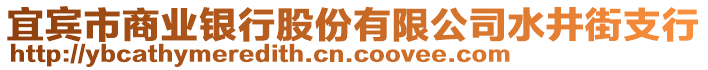 宜宾市商业银行股份有限公司水井街支行