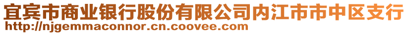 宜賓市商業(yè)銀行股份有限公司內(nèi)江市市中區(qū)支行