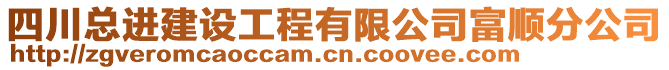 四川總進(jìn)建設(shè)工程有限公司富順分公司