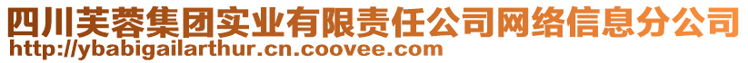 四川芙蓉集團實業(yè)有限責(zé)任公司網(wǎng)絡(luò)信息分公司