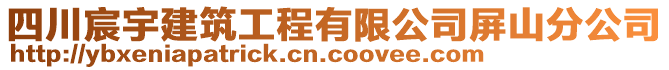 四川宸宇建筑工程有限公司屏山分公司