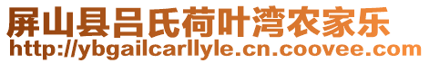 屏山縣呂氏荷葉灣農(nóng)家樂