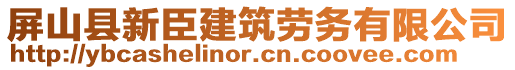 屏山縣新臣建筑勞務(wù)有限公司