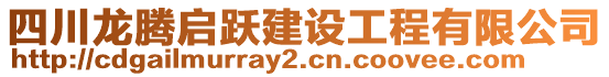 四川龍騰啟躍建設(shè)工程有限公司