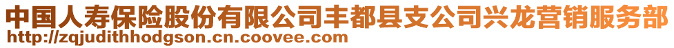 中國人壽保險股份有限公司豐都縣支公司興龍營銷服務(wù)部