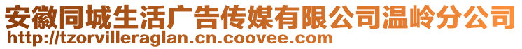 安徽同城生活廣告?zhèn)髅接邢薰緶貛X分公司