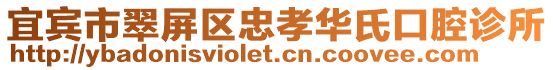 宜賓市翠屏區(qū)忠孝華氏口腔診所