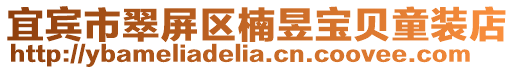 宜賓市翠屏區楠昱寶貝童裝店