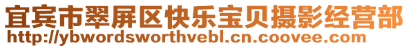宜賓市翠屏區快樂寶貝攝影經營部