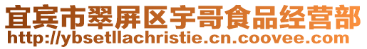 宜賓市翠屏區宇哥食品經營部